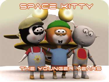 space kitty as kids